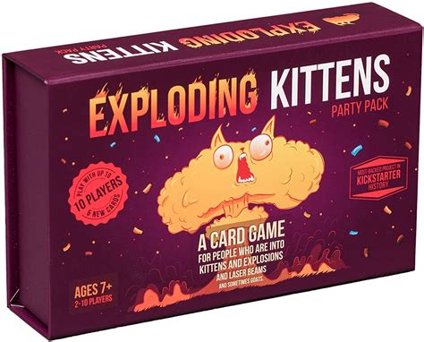  Exploding Kittens ¡El juego de cartas que te hará reír hasta que explotes!